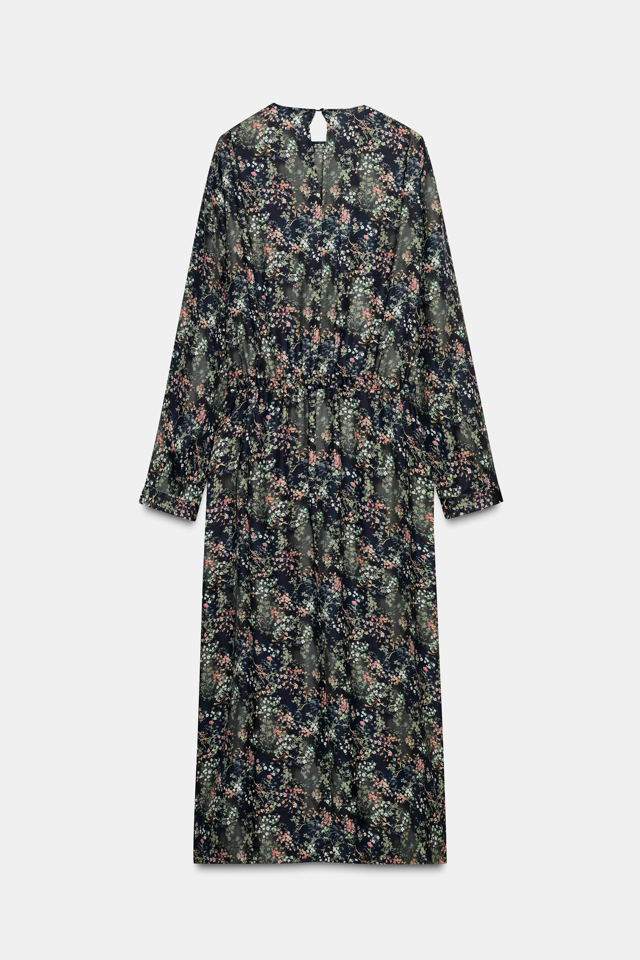 ROBE ESTAMPÉE FLORALE ZW COLLECTION